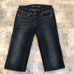 American Eagle Stretch Original Bootcut Short Jean